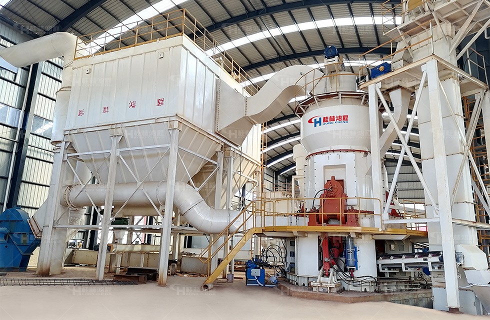 云南某公司石灰石立磨生產線項目